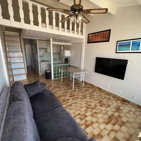 Διαμέρισμα Studio Cabine + Mezzanine, 4 Couchages, Parking Securise, Piscine, Proche Plage Et Commerces - Fr-1-702-59 *